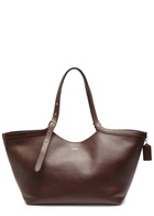 Coach Gramercy Grained Leather Tote - Brown - One Size