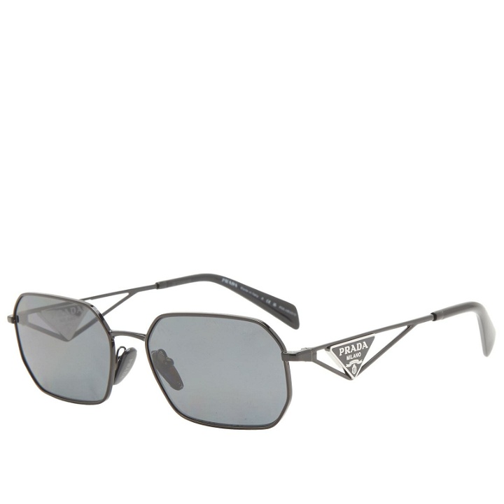 Photo: Prada Eyewear Women's PR A51S Sunglasses in Black 