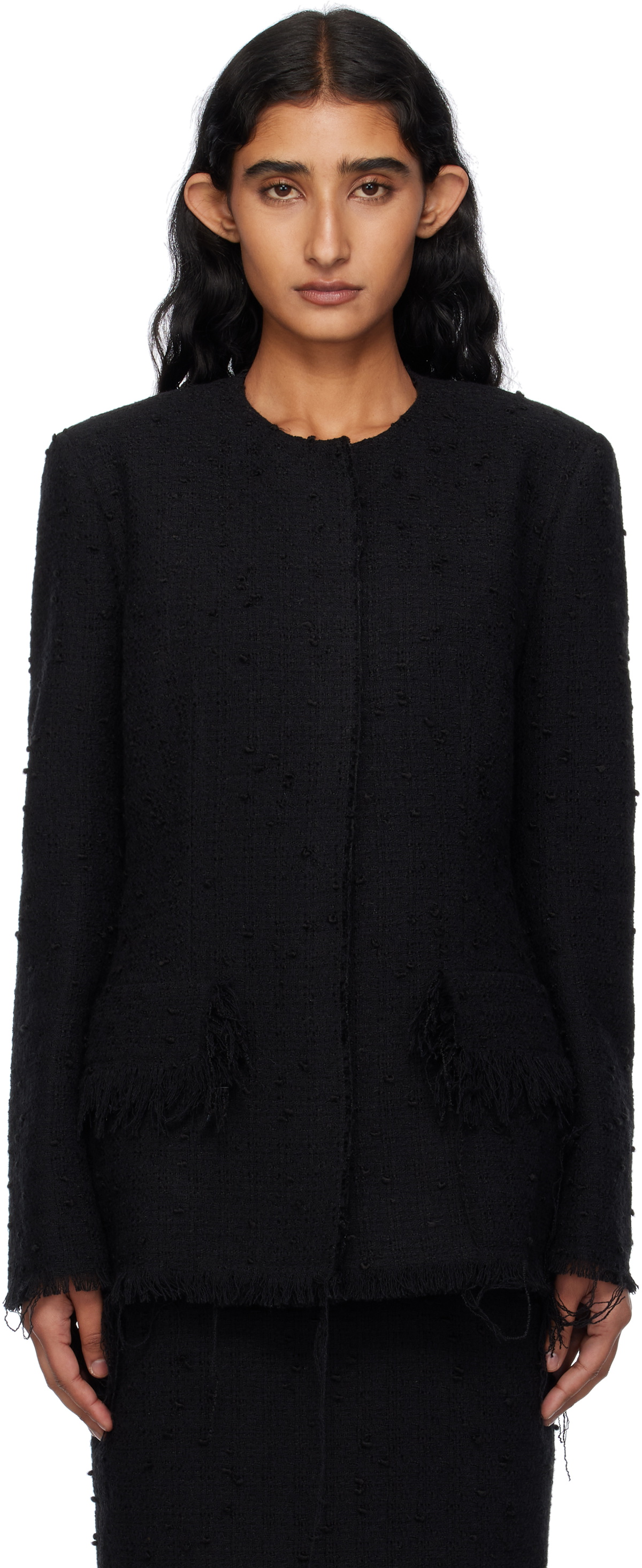 GIA STUDIOS Black Thalia Blazer