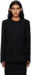 GIA STUDIOS Black Thalia Blazer