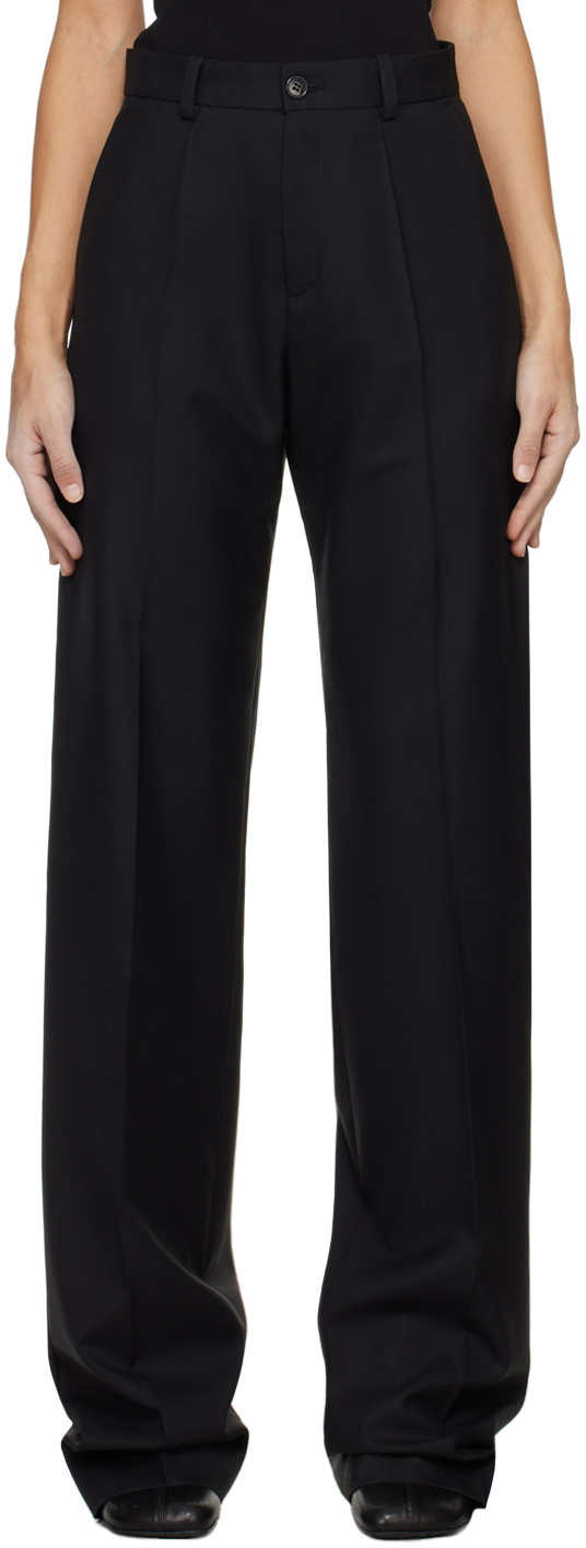 Marie Adam-Leenaerdt Black Classic Trousers