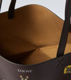 Loewe x Louis Wain Puzzle Fold Cats leather tote bag