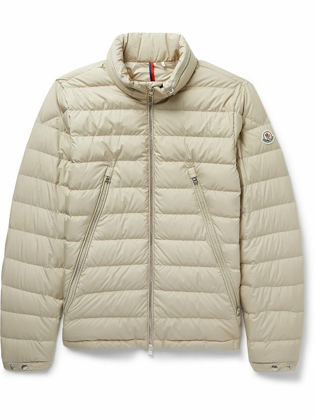 Photo: Moncler - Alfit Hooded Quilted Shell Down Jacket - Neutrals
