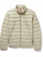 Moncler - Alfit Hooded Quilted Shell Down Jacket - Neutrals