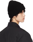 NORSE PROJECTS Black Rib Beanie