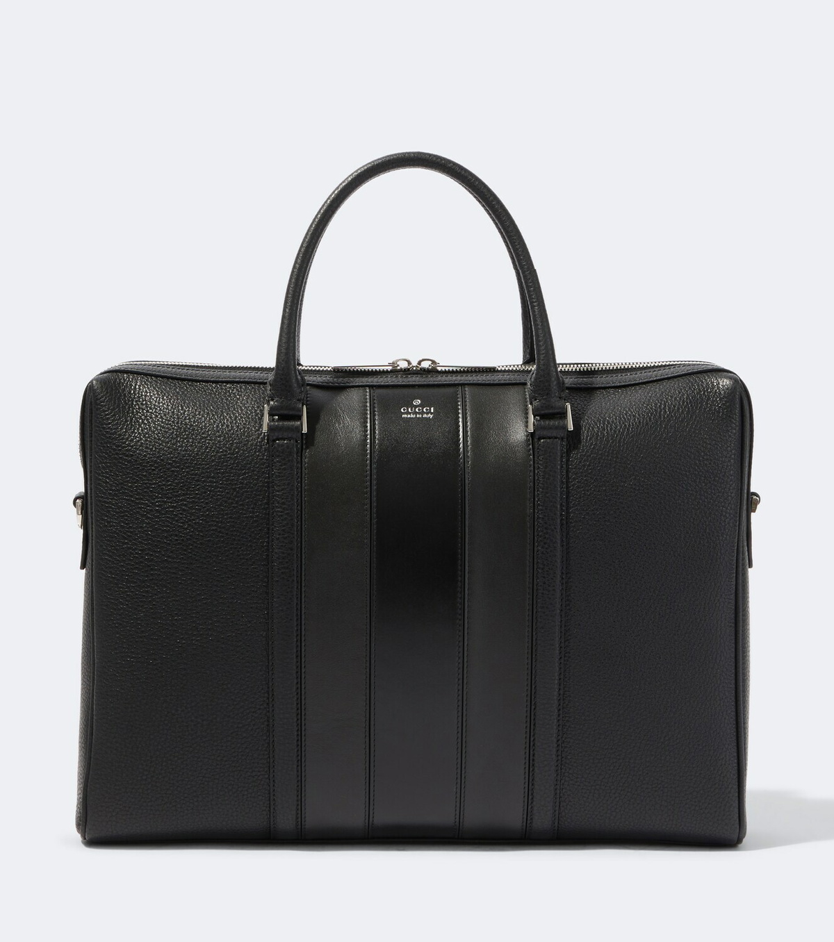 Gucci Web Trademark Medium leather briefcase