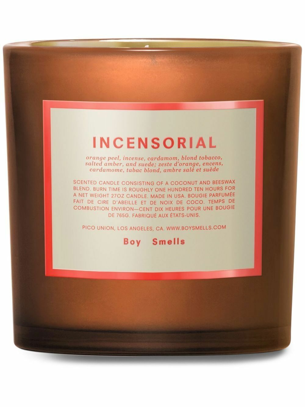 Boy Smells Orange Incensorial Candle