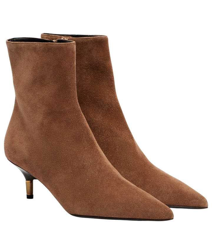 Photo: Khaite Bella suede ankle boots