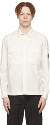 C.P. Company Off-White Cotton Shirt