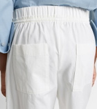 Vince Cotton poplin wide-leg pants