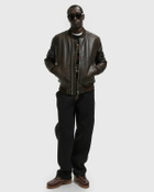 Schott NYC LCBOMBSHEEP JACKET Brown Mens Bomber Jacket