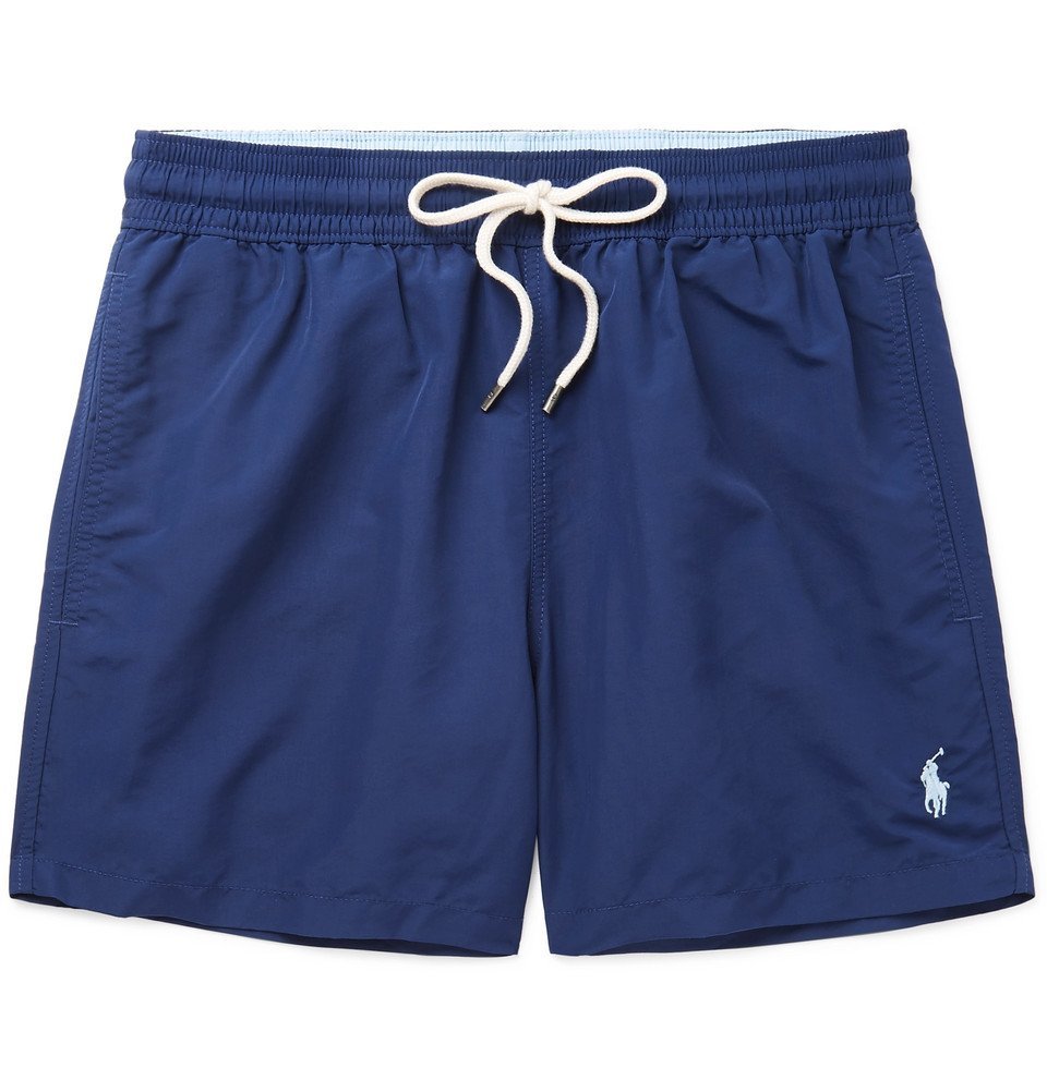 Polo Ralph Lauren - Short-Length Swim Shorts - Men - Navy Polo