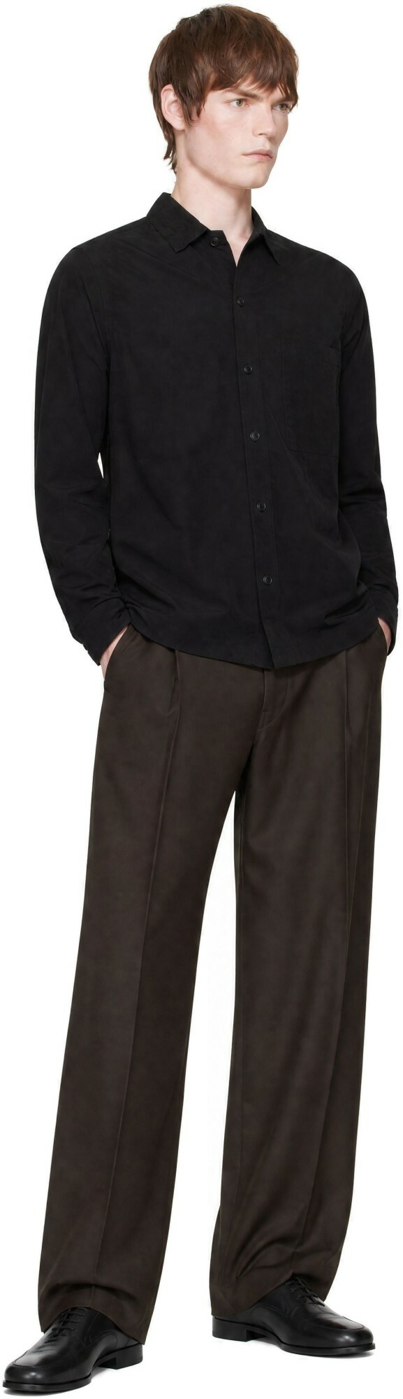 CASEY CASEY Black New Fabu Overshirt