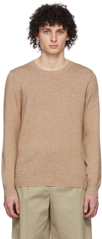 Photo: A.P.C. Tan Wool Greg Sweater