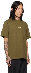 Helmut Lang Khaki Space T-Shirt