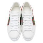 Gucci White Dragon Ace Sneakers