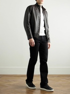 Brioni - Leather Jacket - Brown