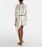 Isabel Marant Metilia belted crochet minidress