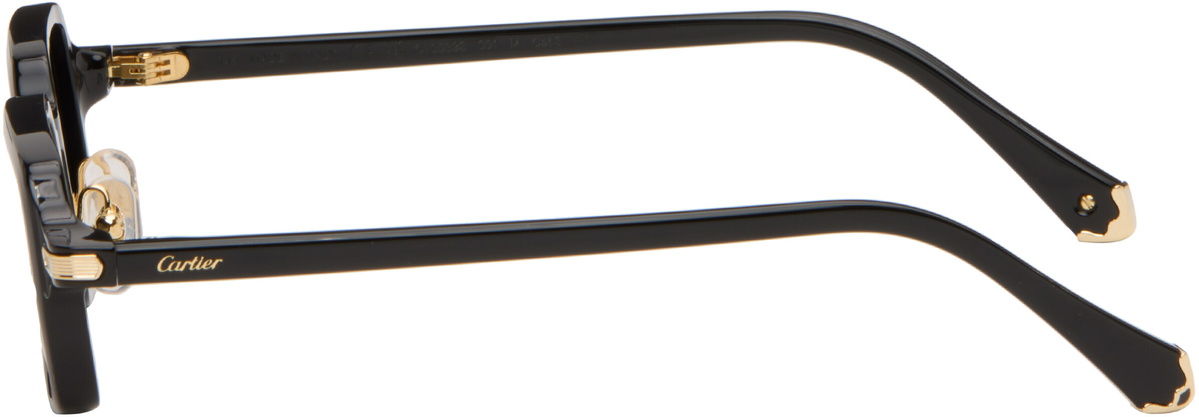 Cartier Black 'Première de Cartier' Sunglasses