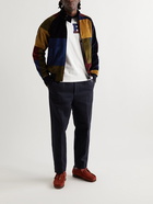 Baracuta - Noah G9 Patchwork Cotton-Corduroy Harrington Jacket - Brown