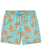 Vilebrequin - Mahina Printed ECONYL Swim Shorts - Blue