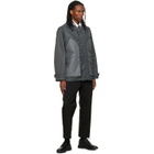 Thom Browne Gray Tech Twill Field Jacket