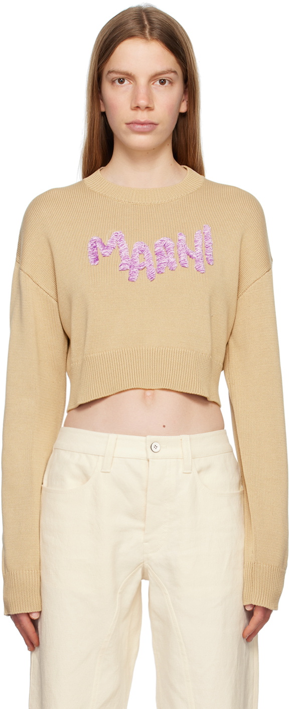 Marnie Crop - Beige main image 0