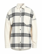 Palm Angels Mens Jacket in Off white