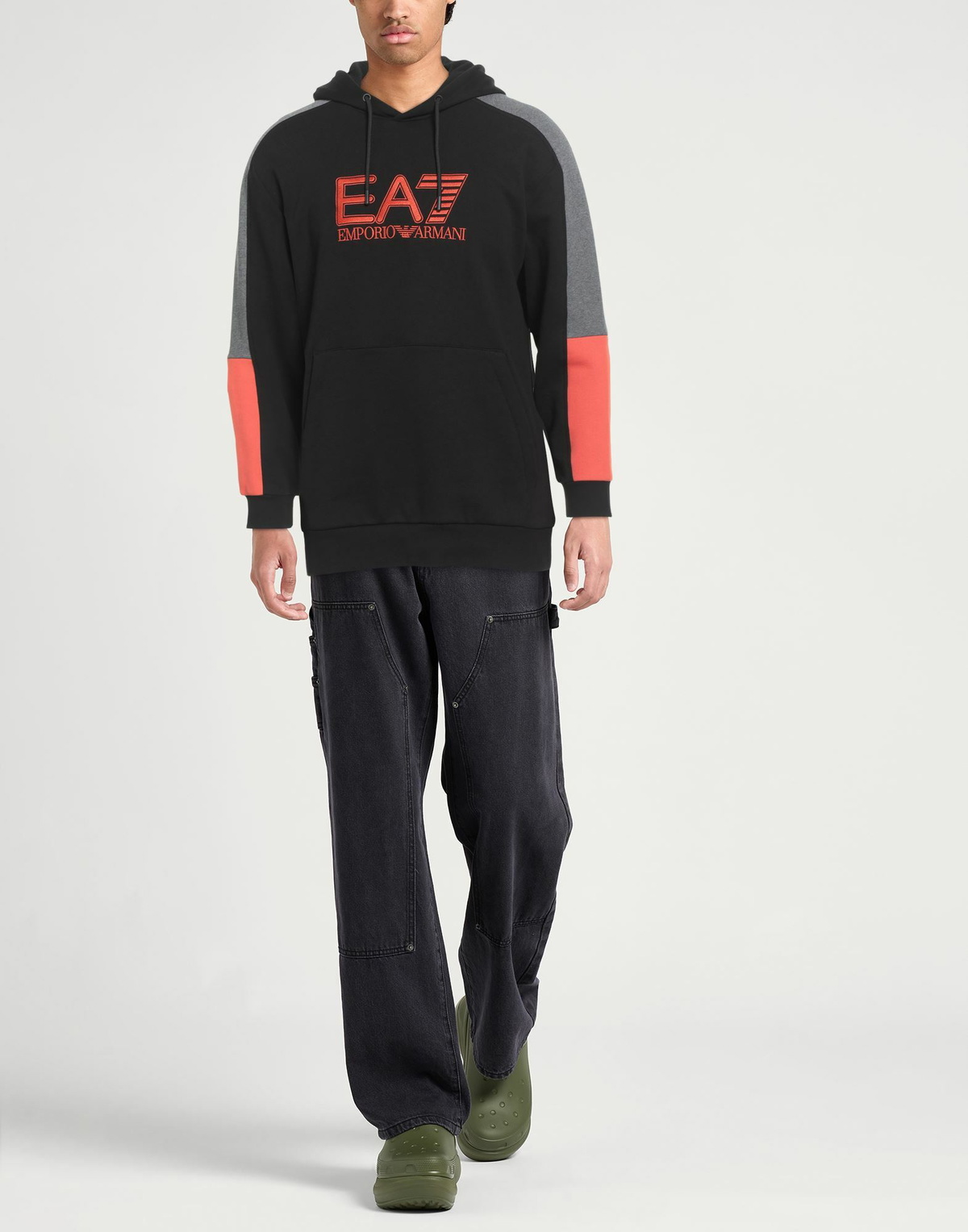 Ea7 Mens Sweatshirt in Black