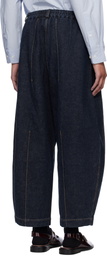 Cordera Blue Seam Curved Jeans