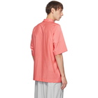 132 5. ISSEY MIYAKE Pink Men 1 Short Sleeve Shirt