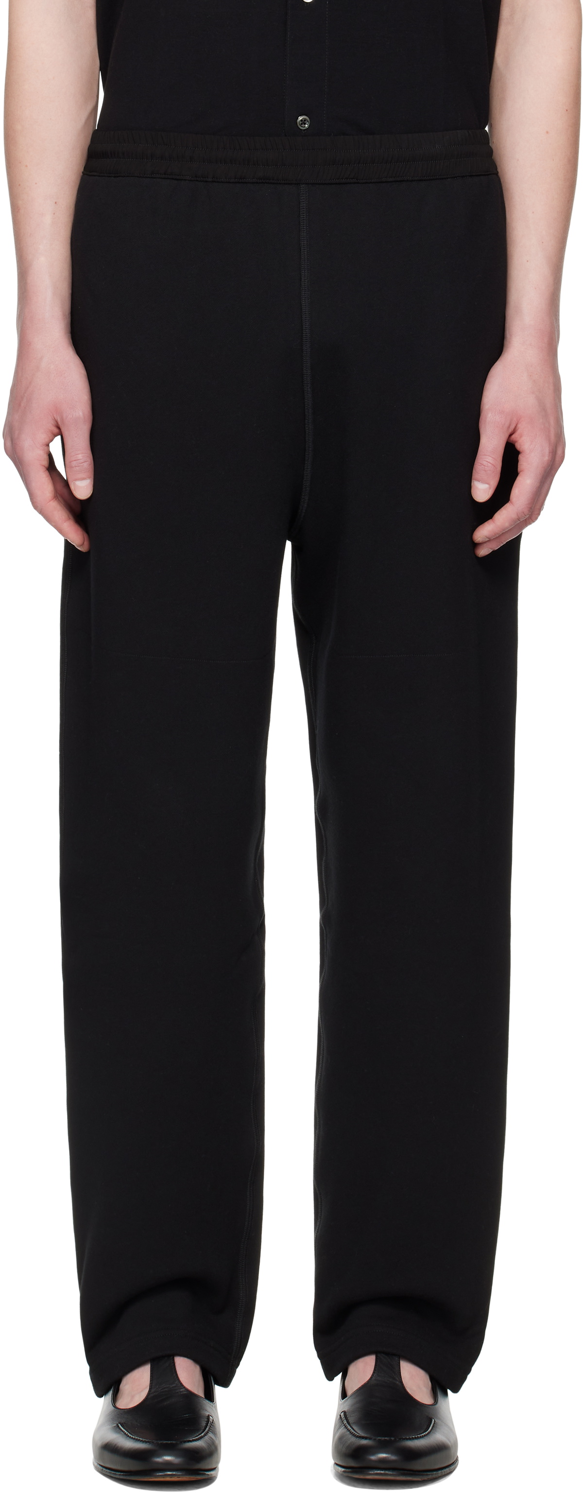 Lady White Co. Black Woven WB Sweatpants