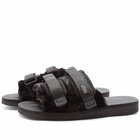 Suicoke Men's Moto-FURab in Black