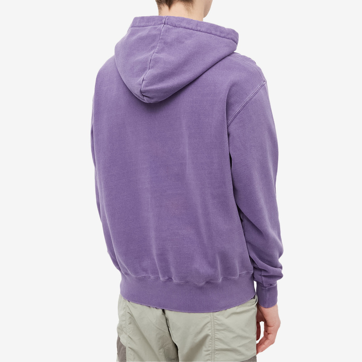 Gramicci x Adsum Double Zip Hoody in Purple Gramicci