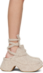Ottolinger Beige Camper Edition Clogs