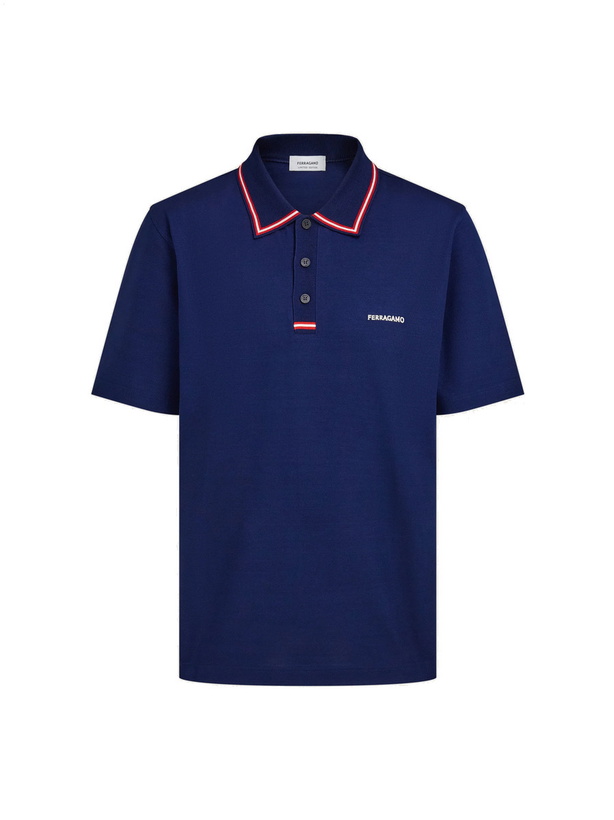 Photo: Ferragamo Mens Polo - Citymatch Capsule in Blue