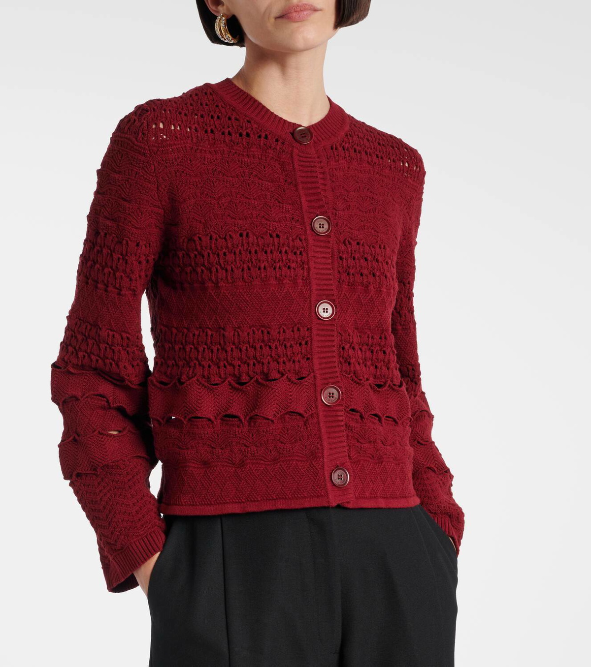 Elie Saab Crochet cardigan