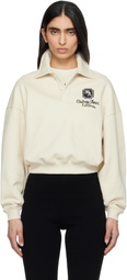 AMIRI Off-White MA 'Chateau' Long Sleeve Polo