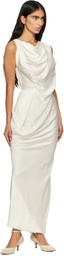 Vivienne Westwood Off-White Fond Maxi Dress