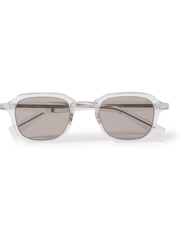 Photo: Eyevan 7285 - 785 Square-Frame Acetate and Titanium Sunglasses