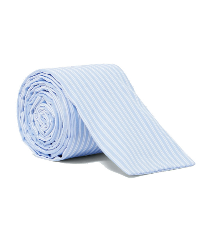 Photo: Comme des Garcons SHIRT - Striped cotton tie