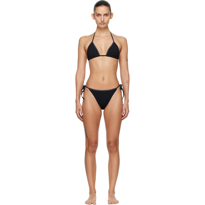 Photo: Hunza G Black Gina Swarovski Bikini