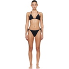 Hunza G Black Gina Swarovski Bikini