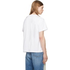 Maison Margiela White Distorted Logo T-shirt