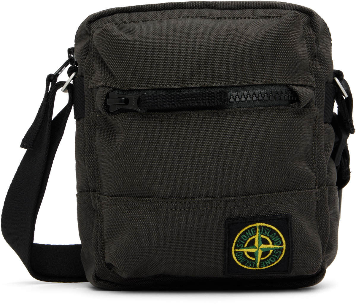 Stone Island Gray 9200011 Resin Treated CORDURA 1500 Pouch