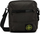 Stone Island Gray 9200011 Resin Treated CORDURA 1500 Pouch