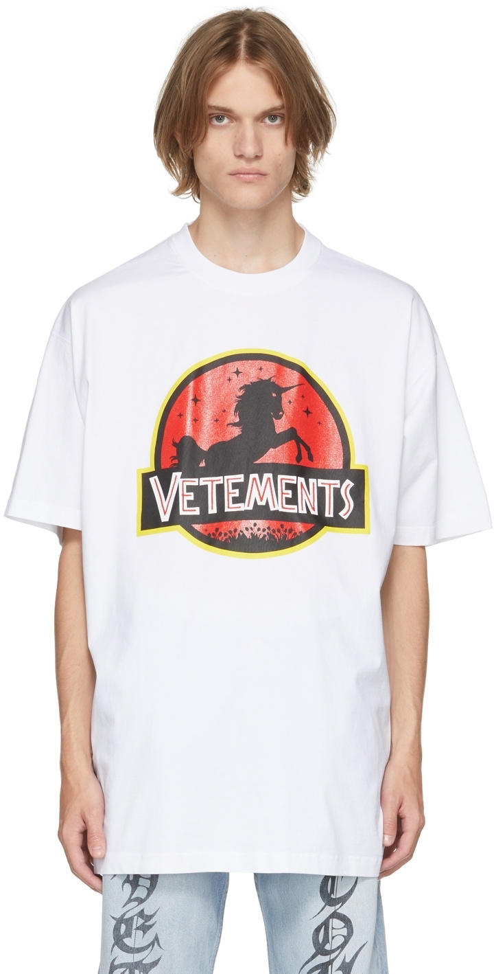 vetementsヴェトモン 22aw WILD UNICORN TEE ユニコーン Tシャツ