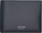 Ferragamo Blue Classic Wallet