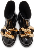 JW Anderson Black Chain Rubber Boots