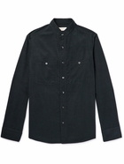 Agnona - Cotton-Corduroy Shirt - Blue